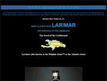 Tablet Screenshot of larimarsource.com
